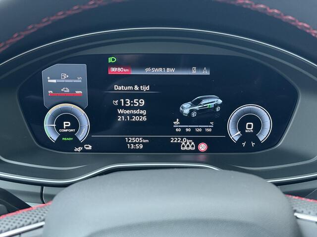 Audi Q5 Sportback 55 TFSI e S edition Competition | 367 PK | SoH 97% | Trekhaak | Head-up display | Matrix LED koplampen | S line interieur | Adaptive cruise control |