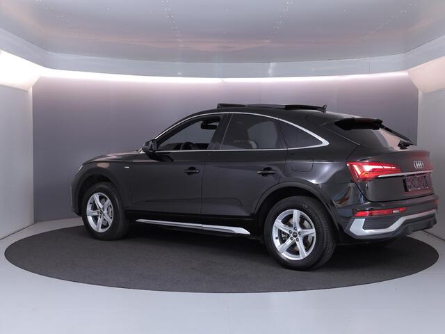 Audi Q5 Sportback 50 TFSI e S edition 299 pk S-tronic | SOH 100% | Navigatie | Panoramadak | Parkeersensoren | Achteruitrijcamera | S-Line |