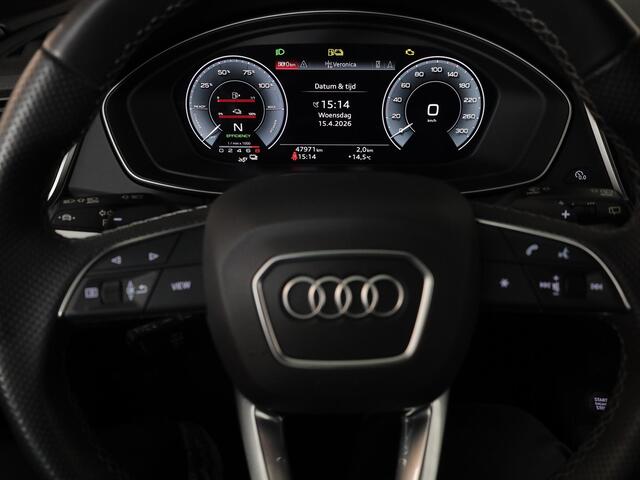 Audi Q5 Sportback 50 TFSI e S edition 299 pk S-tronic | SOH 100% | Navigatie | Panoramadak | Parkeersensoren | Achteruitrijcamera | S-Line |