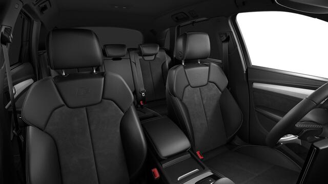 Audi Q5 55 TFSI e S edition Adaptieve cruise control - Elektrisch verstelbare/verwarmde stoelen - Parkeerassistent - Assistentiepakket City/Parking - Sportstoelen - Achterbank plus - interieurvoorverwarming/ventilatie -