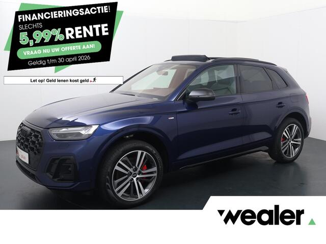 Audi Q5 55 TFSI e S edition Competition | 367 PK | SoH 95% | Trekhaak | Panoramadak | Matrix LED koplampen | S line | Adaptive cruise control |