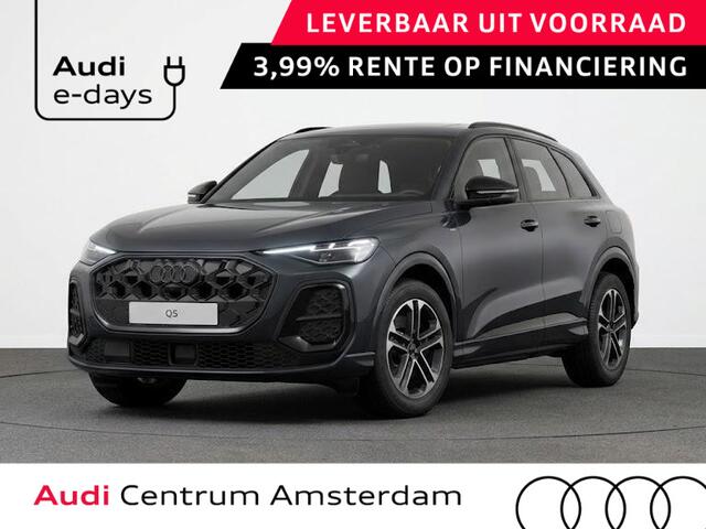 Audi Q5 S edition e-hybrid 299 pk | Panorama-glasdak | Techniekpakket plus | Trekhaak, elektr. wegklapbaar | Geheugen bestuurdersstoel |
