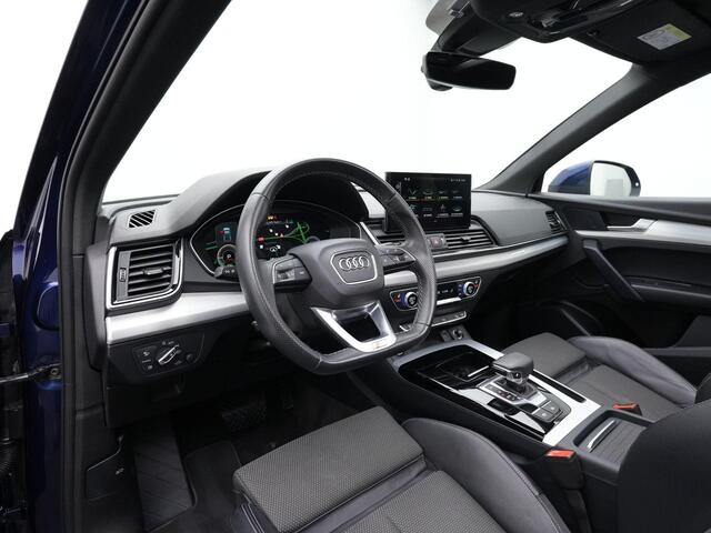 Audi Q5 50 TFSI e 299 pk S-Line | Panoramadak | Matrix LED | Achteruitrijcamera | Stoelverwarming | Navigatie