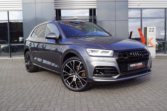 Audi Q5 55 TFSI e quattro Competition / Leer ruitmotief/ BenO/ Head-up/ Navi / Camera /22 Inch LM