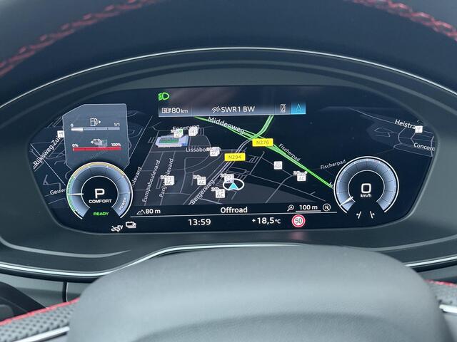Audi Q5 Sportback 55 TFSI e S edition Competition | 367 PK | SoH 97% | Trekhaak | Head-up display | Matrix LED koplampen | S line interieur | Adaptive cruise control |