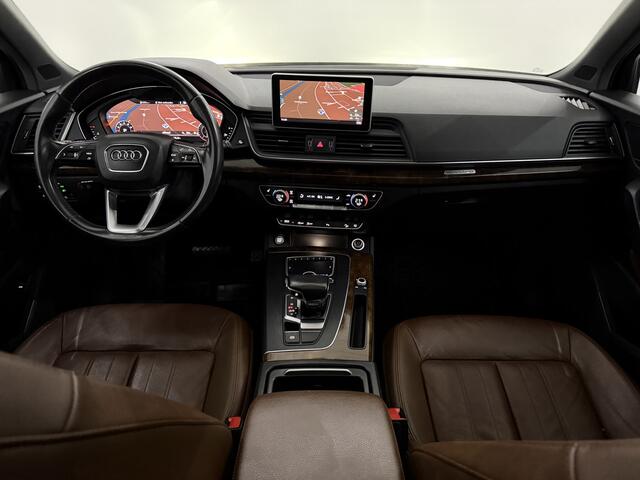 Audi Q5 2.0 TFSI quattro Launch Edition 3X S-Line Panoramadak, Leder, Camera, Navi, Virtual desk, Keyless start, Cruise control, Lichtmetalen velgen, Stoelverwarming