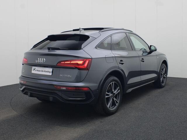 Audi Q5 Sportback 50 TFSIe 220kW/299PK S Line · Panoramadak · Trekhaak · 360°Camera · Head Up display