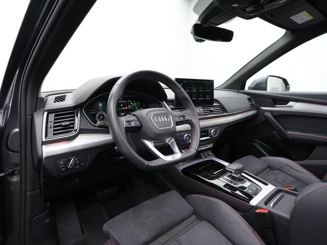 Audi Q5 50 TFSI e 299 pk Quattro S-Line | Panoramadak | Leder/alcantara | Matrix LED | Achteruitrijcamera | Navigatie