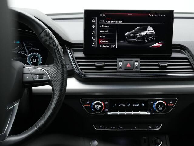 Audi Q5 55 TFSI e Quattro Competition / S-Line | Leder/alcantara | Achteruitrijcamera | Stoelverwarming | Adaptive Cruise