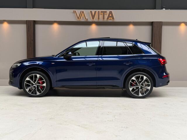 Audi Q5 50 TFSI e S edition Pano|Matrix|Camera|Trekhaak|Dodehoekdetectie| Inclusief 12 maanden garantie en onderhoudsbeurt