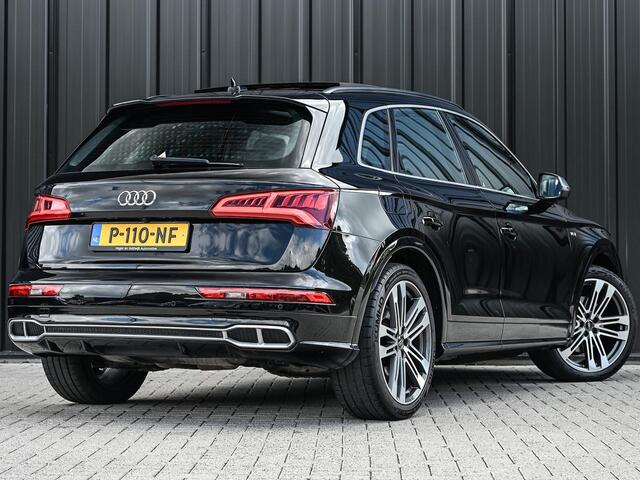 Audi Q5 3.0 TFSI SQ5 quattro Pro Line Plus | Stoelverwarming | Stoelverkoeling | Panoramadak | Head-up | Camera | B&O | Carbon inleg | Stuurverwarming | Elektrisch verst. stuur