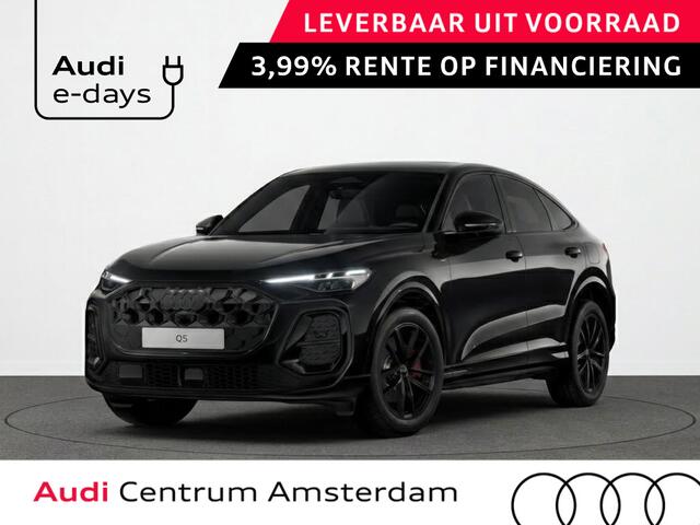 Audi Q5 Sportback S edition e-hybrid 299 pk | Techniekpakket plus | Panorama-glasdak | Adaptieve luchtvering | Sportstoel S leder-kunstl zwart |