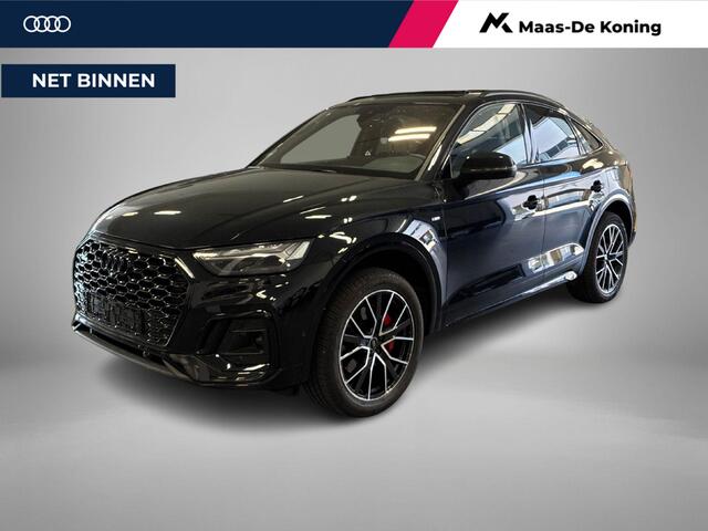 Audi Q5 Sportback 55 TFSI e 367pk S edition Competition · Panoramadak · Leder · 360 Camera · Wegklapbare Trekhaak · B&O Audio · Apple/Android Car Play · 20'' Inch · Garantie t/m 09-08-2030 of 100.000km