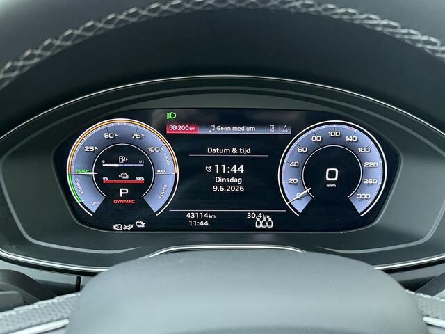 Audi Q5 Sportback 50 TFSI e S edition | 299 PK | SoH 100% | Panoramadak | Luchtvering | Head-up display | Area View 360 | Dodehoek detectie |