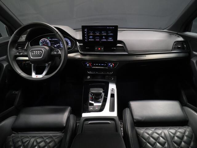 Audi Q5 Sportback 50 TFSI e S Line Sport [APPLE CARPLAY, VIRTUAL COCKPIT, CAMERA, MATRIX, TREKHAAK ELEK., ANDROID, LEDEREN SPORTSTOELEN, PDC V+A, CRUISE, CLIMATE, NIEUWSTAAT]