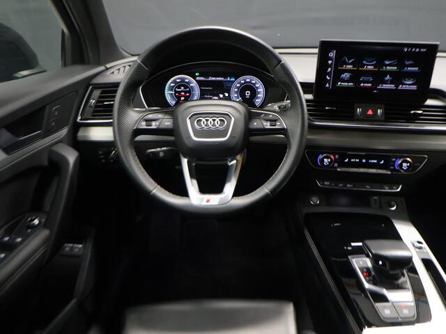 Audi Q5 Sportback 50 TFSI e S Line Sport [APPLE CARPLAY, VIRTUAL COCKPIT, CAMERA, MATRIX, TREKHAAK ELEK., ANDROID, LEDEREN SPORTSTOELEN, PDC V+A, CRUISE, CLIMATE, NIEUWSTAAT]