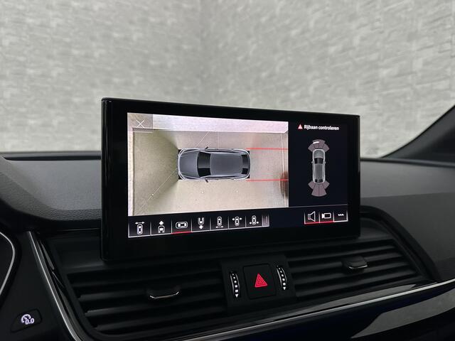 Audi Q5 Sportback 300pk TFSI e S-Line Competition | RS-Leder | Luchtvering | 360 Camera | Panorama | B&O | ACC | SQ5 Diffuser | Sfeerverlichting | Trekhaak | Stoelverwarming V+A | LED-Matrix | Keyless-Entry | Memory | Zonwering | Standkachel | Stuurverwarming | 2