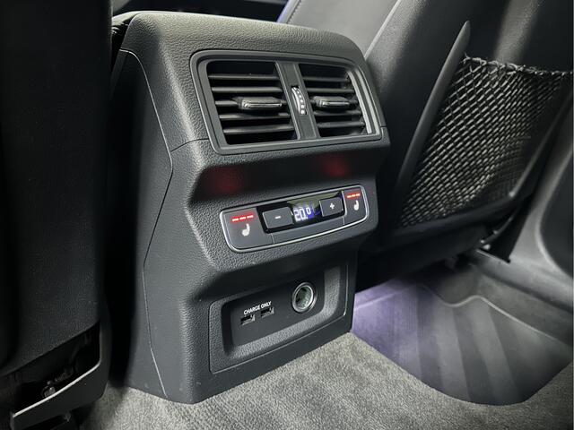 Audi Q5 Sportback 300pk TFSI e S-Line Competition | RS-Leder | Luchtvering | 360 Camera | Panorama | B&O | ACC | SQ5 Diffuser | Sfeerverlichting | Trekhaak | Stoelverwarming V+A | LED-Matrix | Keyless-Entry | Memory | Zonwering | Standkachel | Stuurverwarming | 2