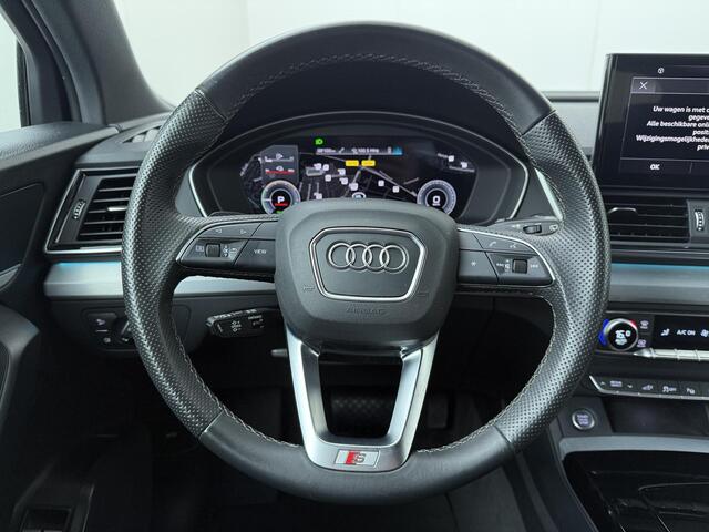 Audi Q5 Sportback 50 TFSI e S edition Competition | 299 PK | SoH 87% | Trekhaak | 360 graden camera | Matrix LED | S line | Luchtvering |