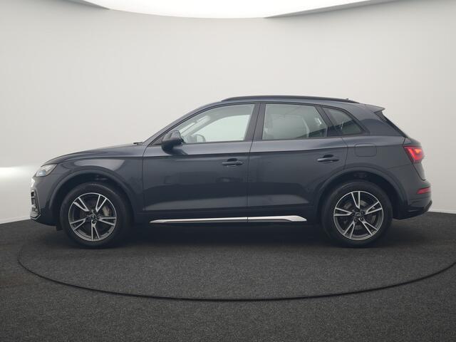 Audi Q5 50 TFSI e Pro Line PHEV 300pk Dealer O.H. | Trekhaak Af Fabriek | Camera | Voorstoelen Verwarmd | Sfeerverlichting | Virtual Cockpit | Navigatie | Cruise Control | DAB | 19"L.M | Plug In Hybrid |