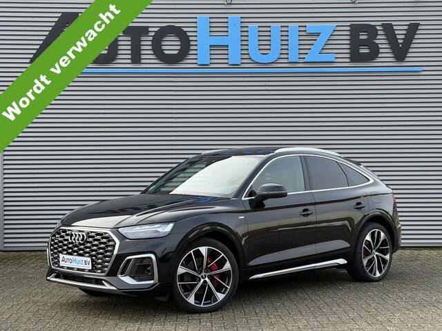 Audi Q5 Sportback 55 TFSI e S Line Luchtvering Trekhaak Panoramadak Achteruitrijcamera 21 Inch DAB Keyless Entry