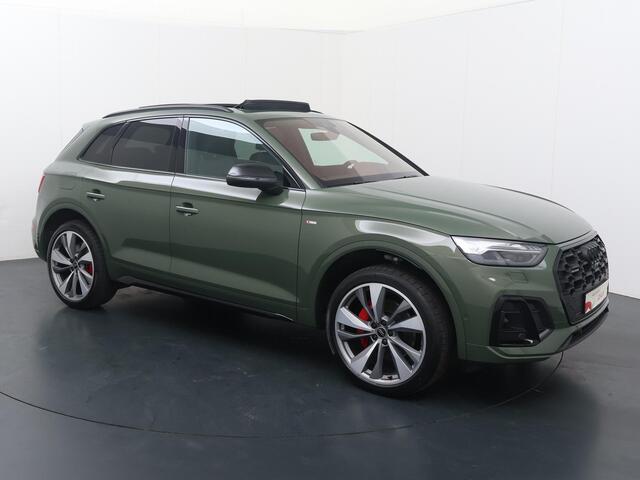 Audi Q5 55 TFSI e S edition Competition | 367 PK | SoH 97% | Trekhaak | Panoramadak | 360 graden camera | 21" LM velgen | S line |