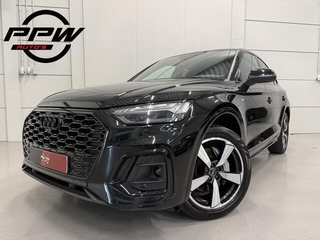 Audi Q5 Sportback 55 TFSI e quattro S-Line BLACK RS-LEER/HEAD-UP/TREKHAAK/CAMERA/20"/SFEER/CARPLAY/MATRIX/KEYLESS/BLACK-OPTIC PLUS/3X S-LINE/AUDI DEALER HISTORIE