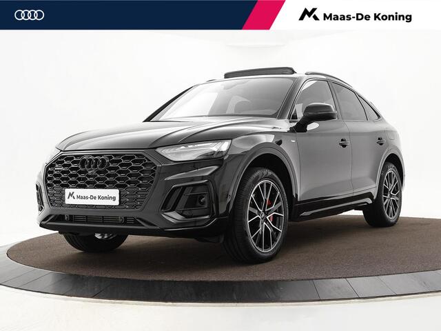 Audi Q5 Sportback 55 TFSI e 367pk S edition Competition · Panoramadak · Leder · 360 Camera · Wegklapbare Trekhaak · B&O Audio · Apple/Android Car Play · 20'' Inch · Garantie t/m 09-08-2030 of 100.000km