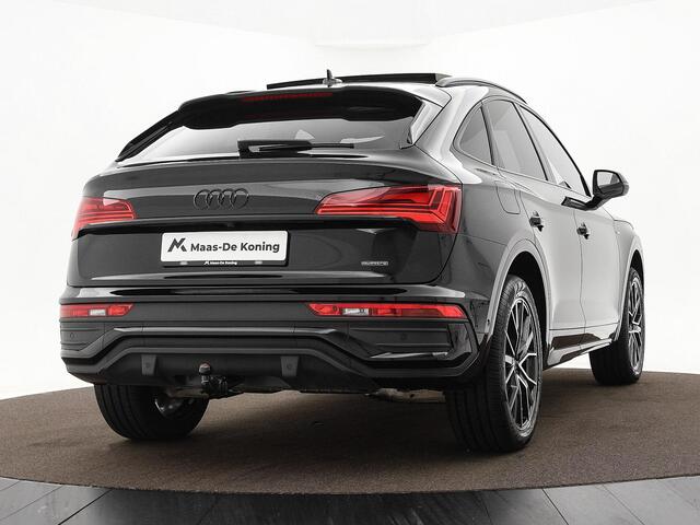 Audi Q5 Sportback 55 TFSI e 367pk S edition Competition · Panoramadak · Leder · 360 Camera · Wegklapbare Trekhaak · B&O Audio · Apple/Android Car Play · 20'' Inch · Garantie t/m 09-08-2030 of 100.000km