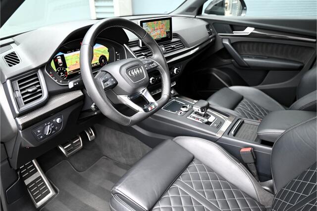 Audi Q5 2.0 TFSI QUATTRO / 3 X S-LINE / RS SEATS / CARBON / B&O / VIRTUAL COCKPIT / SFEERVERLICHTING / QUANTUM GREY