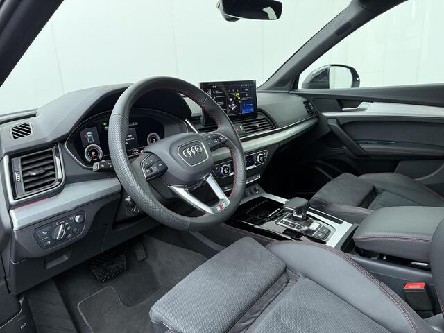 Audi Q5 55 TFSI e S edition Competition | 367 PK | SoH 93% | Trekhaak | Luchtvering | Head-up display | 21" LM velgen | B & O audio | Matrix LED koplampen | S line |