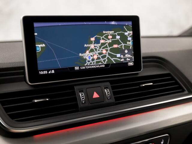 Audi Q5 55 TFSI e quattro S-Line Competition 367Pk Automaat (PANORAMADAK, VIRTUAL COCKPIT, NAPPA LEDER, BANG&OLUFSEN, ELEK SPORTSTOELEN, 360 CAMERA, SFEERVERLICHTING, STOELVERWARMING ACHTER, ADAPTIVE CRUISE, NIEUWSTAAT)