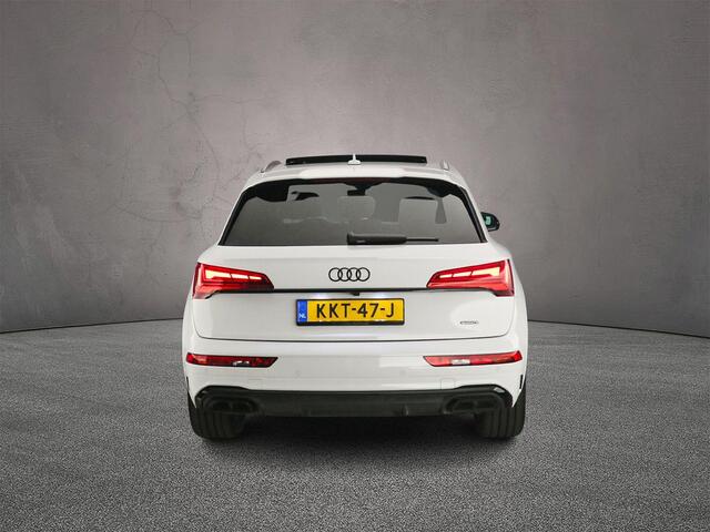 Audi Q5 50 TFSI e S edition Competition | Trekhaak | Luchtvering | Adaptieve Cruise | Panorama Dak | Camera | B&O 3D | Head-up | City-pakket | Tour pakket | Stoelen-pakket |