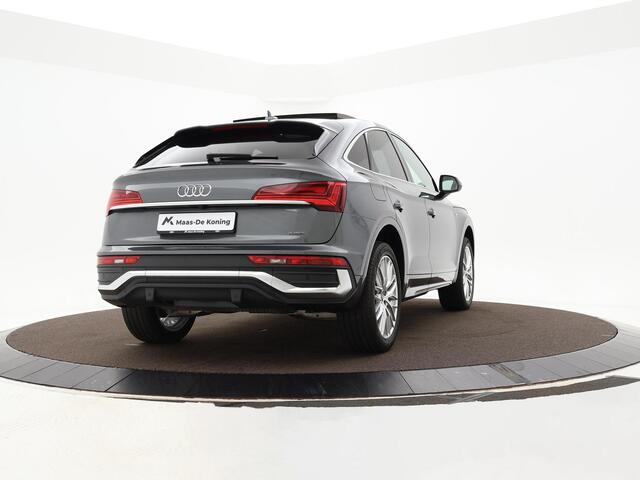 Audi Q5 Sportback 50 TFSIe 299pk S-Tronic S edition Competition · Panoramadak · Camera · Keyless · Elek. Stoelen + Geheugen Bestuurder · Elek. Achterklep · Apple/Android Car Play ·