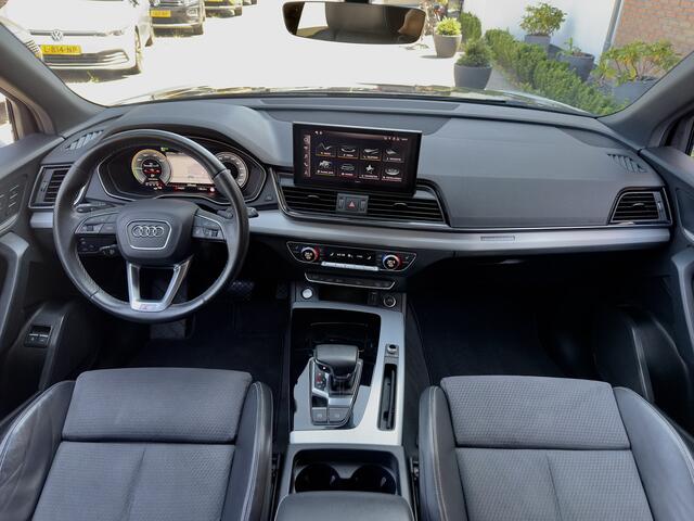 Audi Q5 55 TFSI e AUT7 S-LINE EDITION PANODAK LEDER NAVI CAMERA DIGI-DASH APPLE-CARPLY LED LMV PDC NIEUWSTE MODEL !!