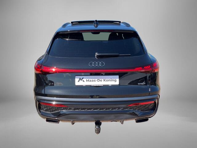 Audi Q5 2.0TFSIe-hybrid 220kW/299PK quattro S Line · Panoramadak · Trekhaak · 360°Camera + Parkeersensoren · Leder · Garantie t/m 17-05-2030 of 120000km.