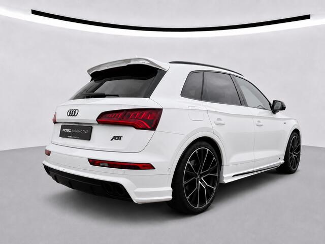 Audi Q5 3.0 TFSI SQ5 quattro Pro Line Plus | ABT | Carbon | Bang & Olufsen | Panoramdak | Stoelverwarming | Head-Up Display | 360 Camera | Dodehoekdetectie | Keyless | RS Stoelen | Massage | Memory Seat | Elektrische Stoelen | Adaptiv