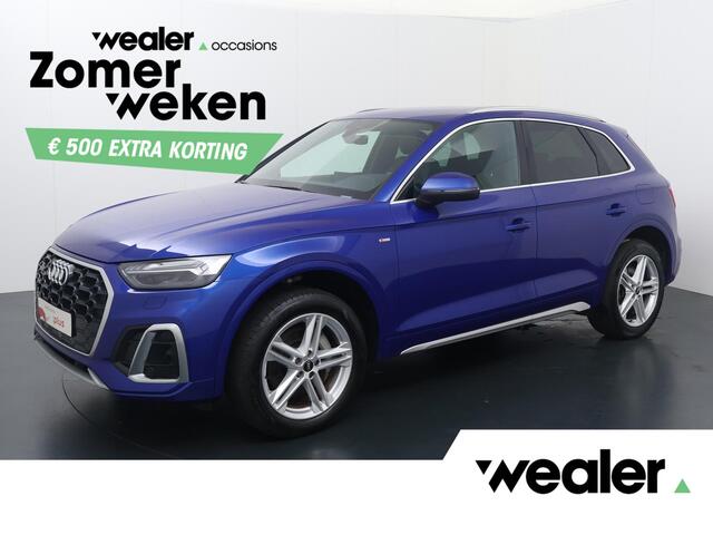 Audi Q5 50 TFSI e Advanced edition | 299 PK | SoH 87% | Adaptive Cruise Control | Matrix LED | Achteruitrijcamera | Stoelverwarming | S line interieur | 19" LM velgen |