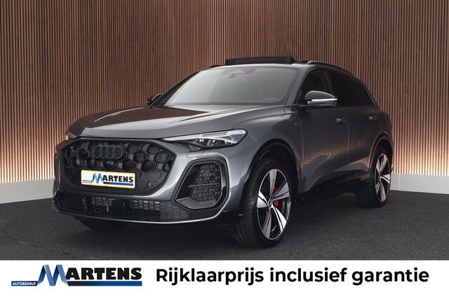 Audi Q5 2.0 TFSI 299pk e-hybrid quattro S edition Trekhaak 360Camera Tech-Pro Leder Memory Stoelverwarming Virtual Cockpit Panoramadak Navigatie S-Line