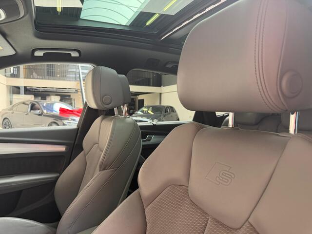 Audi Q5 55 TFSI e quattro Competition Full Option|Pano|luchtvering|RSzetels|HUD|B&O|MemorySeats|360Camera/MassageStoelen|Keyless|Ambientverlichting|3xS-line|
