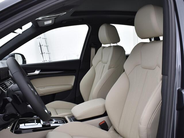 Audi Q5 Sportback 50 TFSIe 299pk Advanced Edition · Panoramadak · Luchtvering · Camera · Elek. Stoelen · Matrix LED · Stuur- & Stoelverwarming · Garantie t/m 16-01-2029 of 100.000km