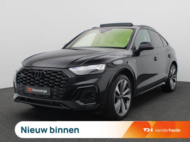 Audi Q5 Sportback 55 TFSI e S edition Competition 367PK S-Tronic SOH 94%, Pano-Schuifdak, Trekhaak, S-Line, Memorystoel, 21" LM Velgen, Side Assist, Keyless, Elektr. Achterklep, Achteruitrijcamera, Head-up display,