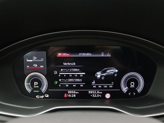 Audi Q5 Sportback 55 TFSI e S edition Competition 367PK S-Tronic SOH 94%, Pano-Schuifdak, Trekhaak, S-Line, Memorystoel, 21" LM Velgen, Side Assist, Keyless, Elektr. Achterklep, Achteruitrijcamera, Head-up display,