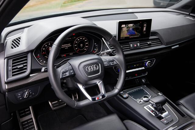 Audi Q5 2.0 TFSI quattro Sport S Line Black Edition , Trekhaak, Bang&Olufsen, Cruise control, RS-stoelen, Carbon, Achteruitrijcamera