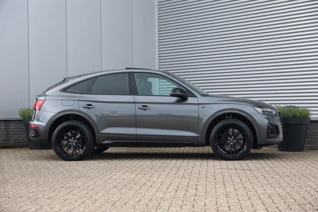Audi Q5 Sportback 50 TFSI e Quattro S-Line Black Pano|Trekh|Elek stoel|Cam|Dealerondh