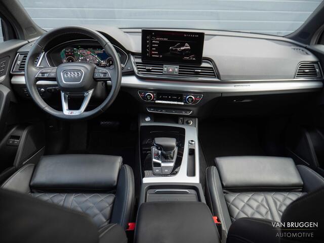 Audi Q5 55 TFSI e S-Line Pano RS-Stoelen Luchtv Trekh B&O BTW Memory
