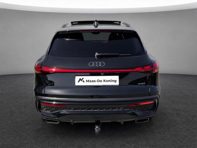 Audi Q5 2.0TFSIe-hybrid 220kW/299PK quattro S Line · Panoramadak · Trekhaak · 360°Camera + Parkeersensoren · Leder · Garantie t/m 17-05-2030 of 120000km.