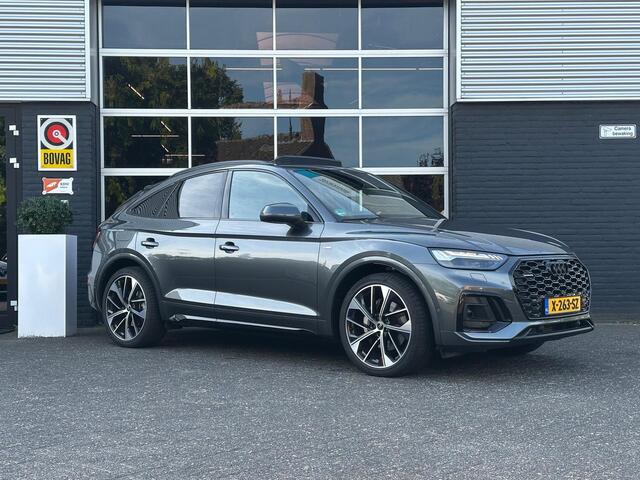 Audi Q5 Sportback 50 TFSI e S edition Competition, Quattro, Head-Up, Pano, B&O, 360 Camera, Luchtvering, Virtual, CarPlay