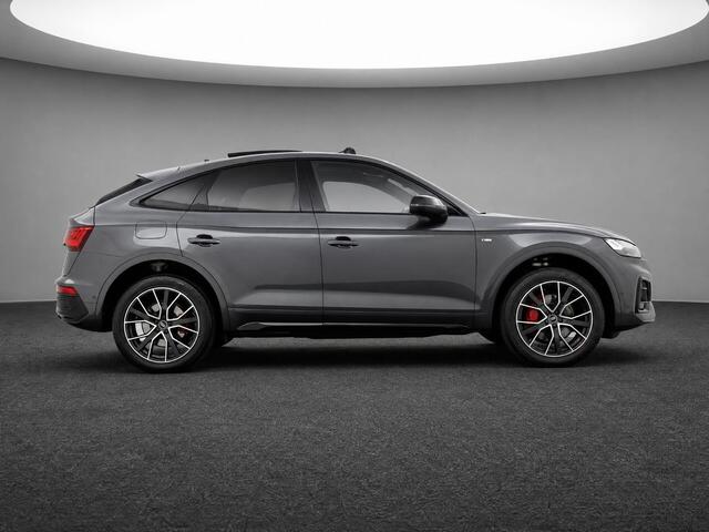 Audi Q5 Sportback 55 TFSIe 367pk S-tronic S edition · Panoramadak · 360 Camera · Elek. Achterklep · Apple/Android Car Play · Navigatie · 20'' Inch ·