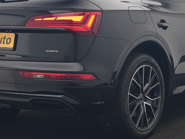 Audi Q5 55 TFSI e 2x S Line PHEV 367pk | Trekhaak Af Fabriek | Panodak | 360 Camera | Lederen Sportstoelen Memory & Verwarmd | Keyless | Blis | Apple Carplay | Cruise Control | Navigatie | DAB | Plug In Hybrid |